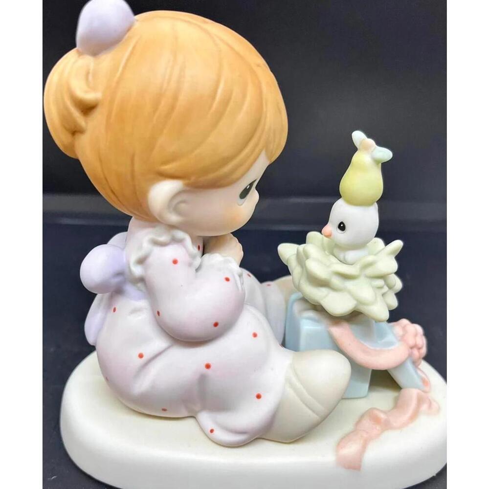 Precious Moments Girl Figurine with Bird